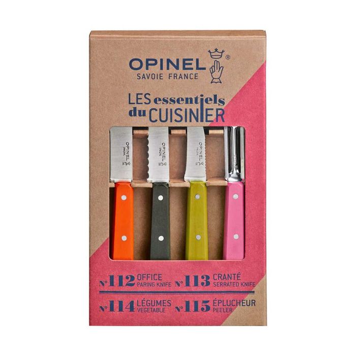 Opinel Франция комплект неръждаеми INOX ножове Опинел