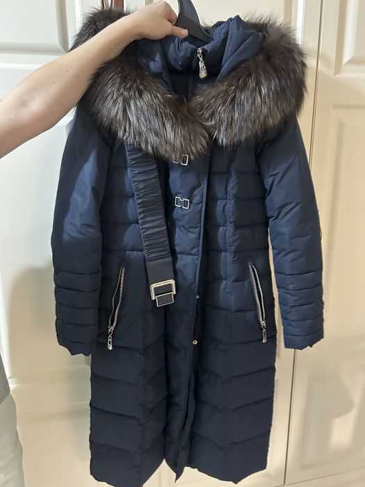 Пуховик зимний теплый