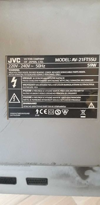 Телевизор JVC 21