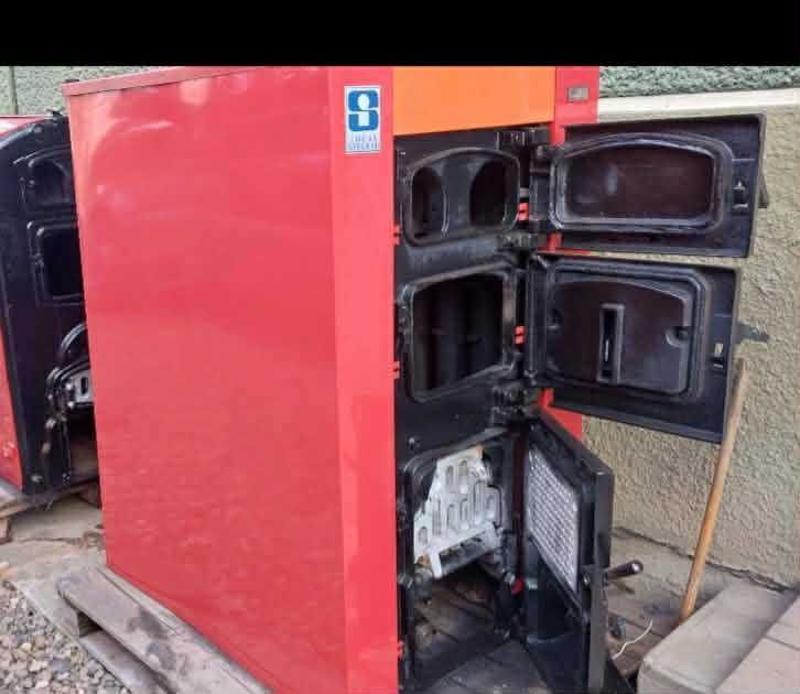 CENTRALE PE LEMNE MARI 55-100-110KW (cu accessori)