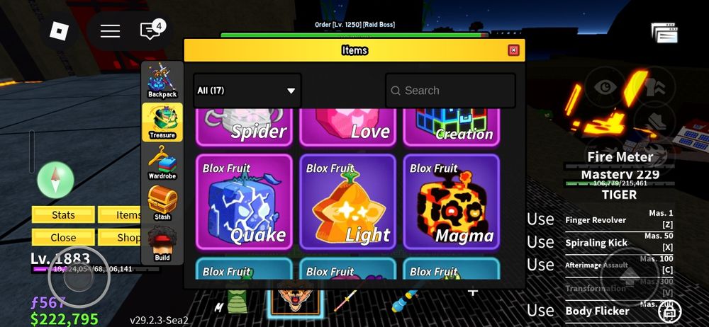 Аккауни блокс фрутс