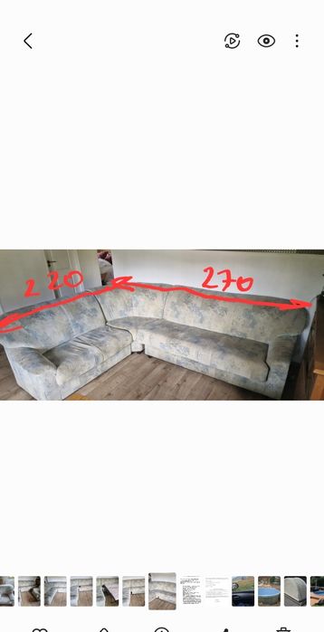 Coltar extensibil cu fotoliu. stare foarte buna.