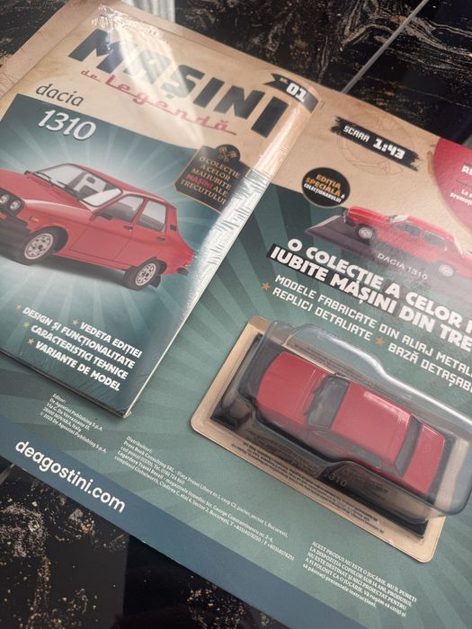 Macheta Dacia 1310 1:43 DeAgostini Sigilata 100%