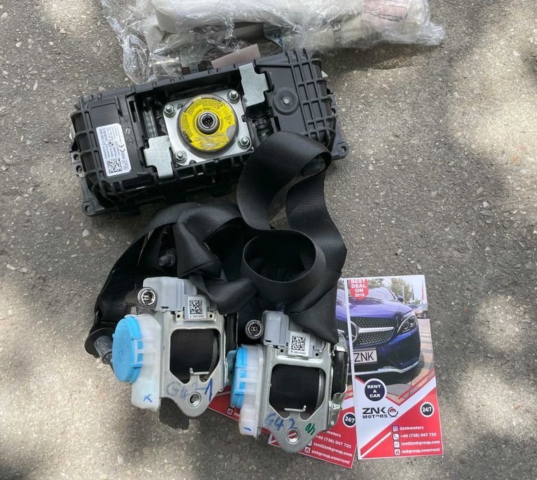 BMW G42 seria 2 set centuri de siguranta - cortine - airbag pasager