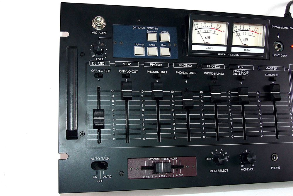 Mixer Hama profesional, 6 intrari, 4 iesiri, ideal DJ si studio, NOU