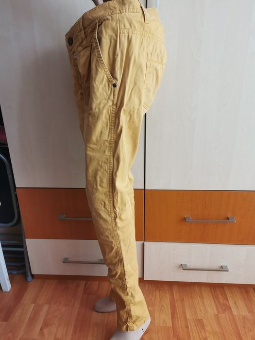 Pantaloni bărbați Street One galben muștar S, 32, casual