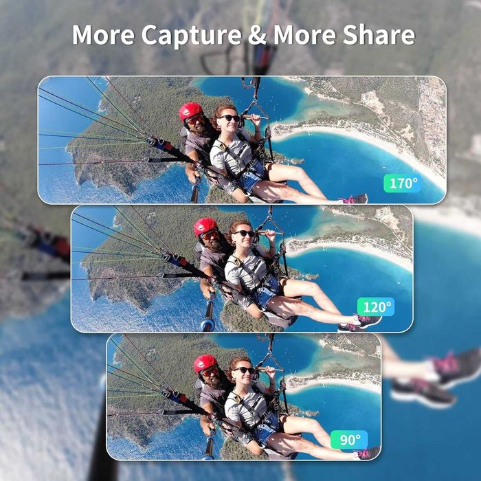 4К Водоустойчива екшън камера с дистанционно  TIMNUT