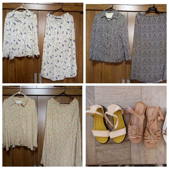 Женская одежда 50-52 размер по 50 тыс+обувь БЕСПЛАТНО разная