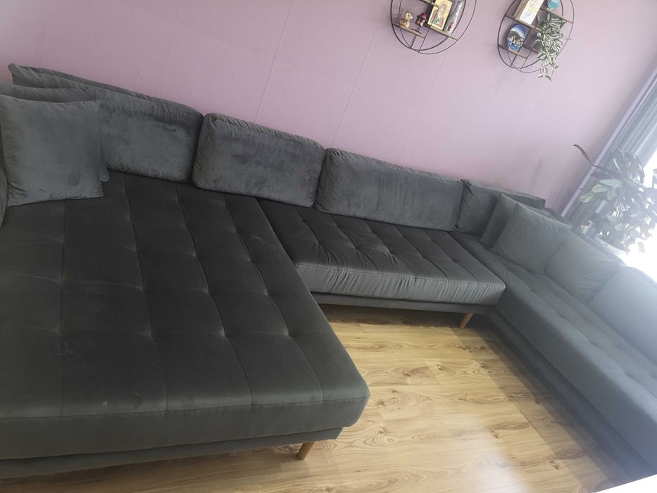 П-образен диван/десен/