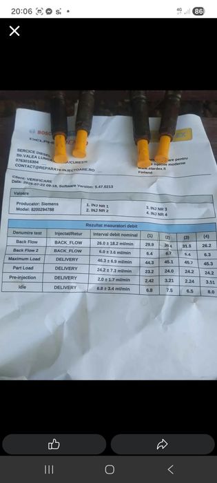 Injectoare 1,5Nissan qaqhai