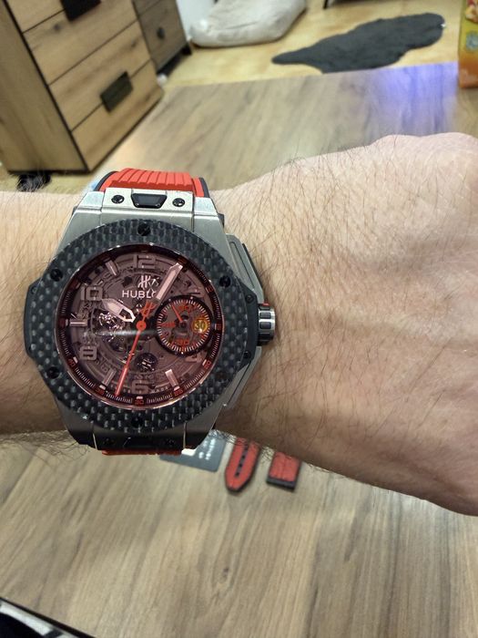 Hublot Big Bang Ferrari (Unico / skeleton) ЛИМИТИРАН