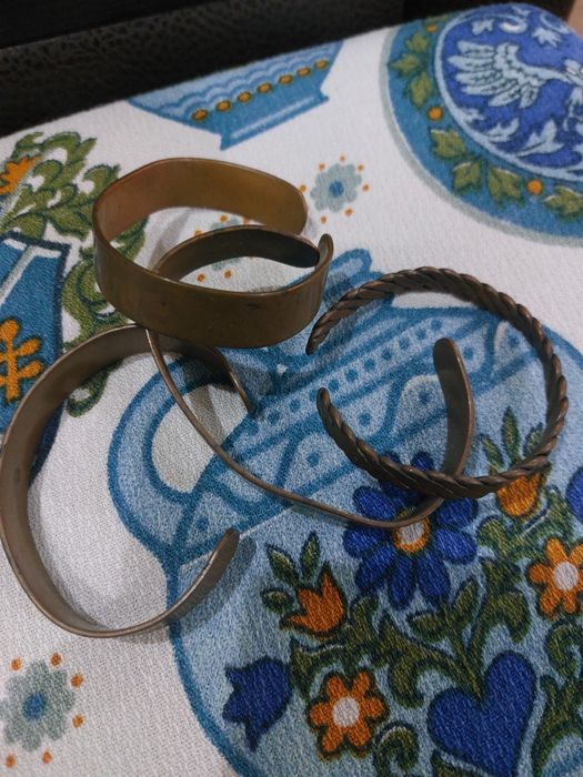 Медные браслеты времен СССР