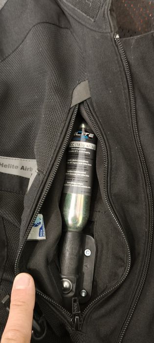 Helite airbag moto jacket