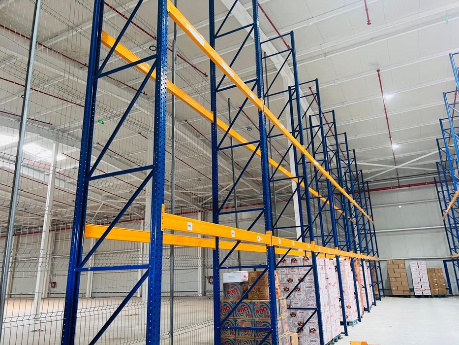 Rafturi metalice cu polițe zincate 6545x087