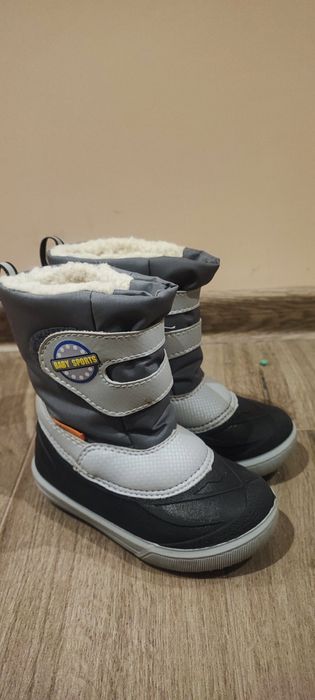 ДЕТСКИ БОТУШИ / АПРЕСКИ  DEMAR, подплата от естествена вълна, 24-25