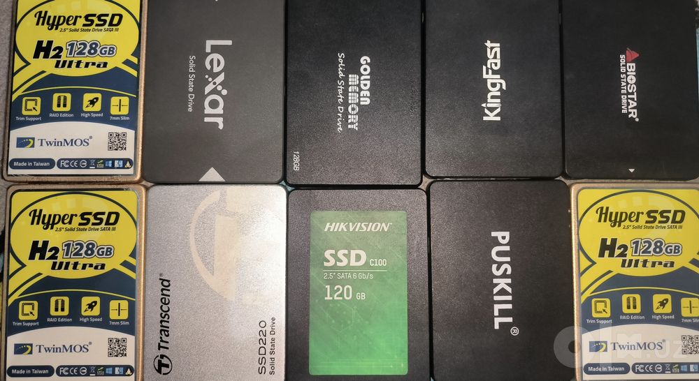 SSD 128gb, 120gb 2.5