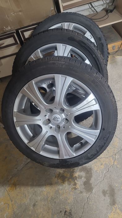 Продам зимные шины с дисками мерседес R18 245/45