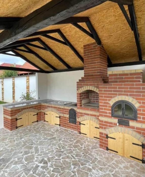 Grătar plită cuptor pentru grădină dvs.