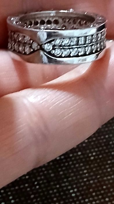 Vand inel argint bvulgari m18 mm 600 lei