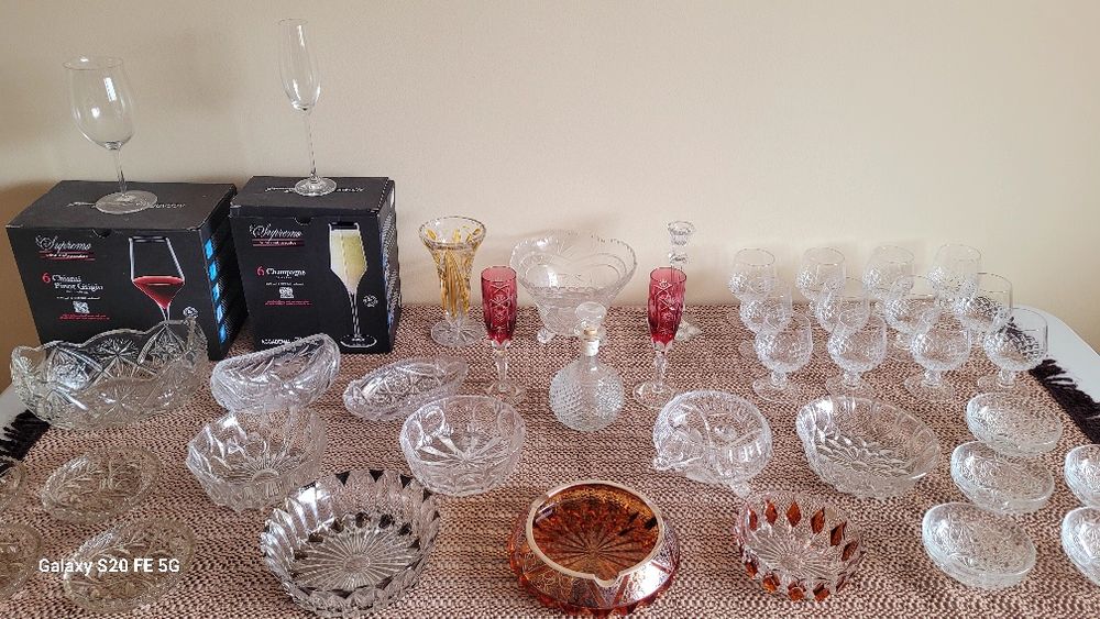 Декоративни кристални съдове