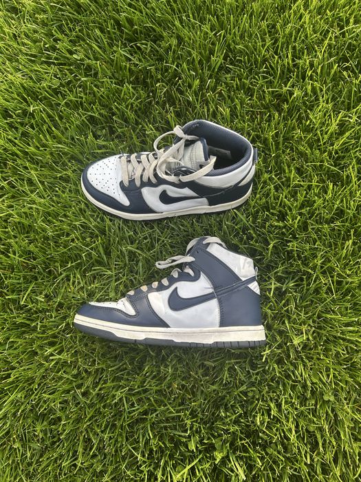 Nike Dunk High albastru/alb – mărimea 38 – stare bună