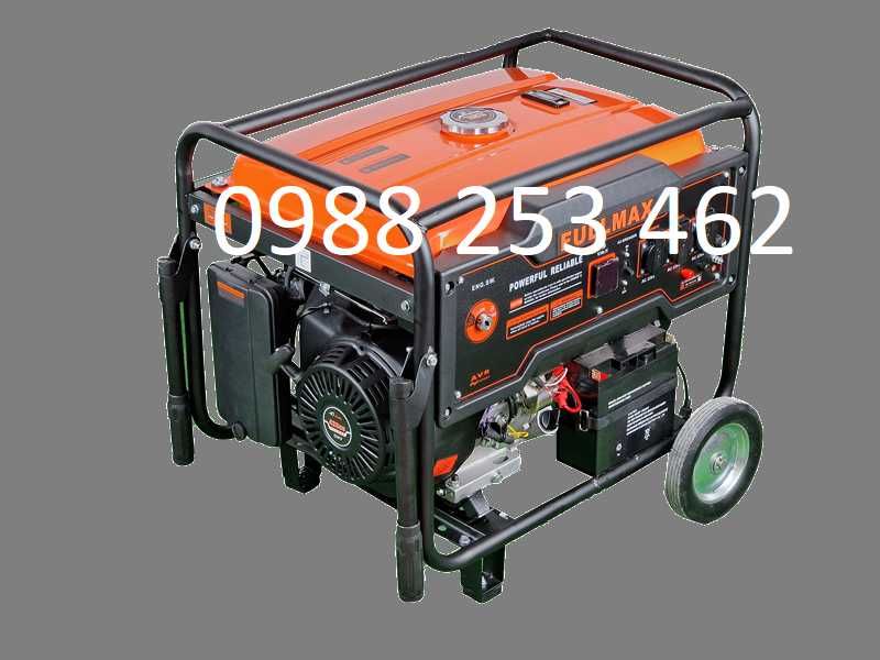 7.5 KW монофазен Генератори за ток ел. старт - 16 Hp с дисплей