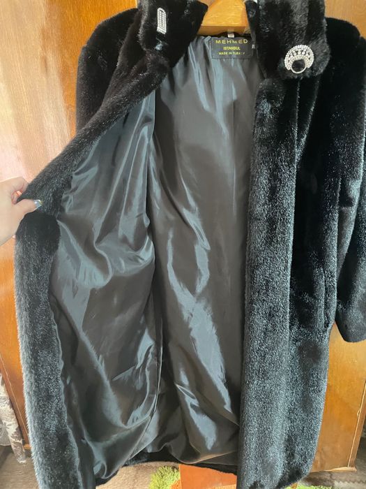 Шуба из искусственного меха