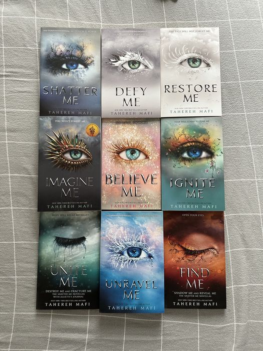 Shatter me серията на английски