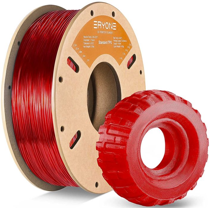 TPU Filament, ТПУ Филамент, (Гумена Нишка) за 3Д Принтер