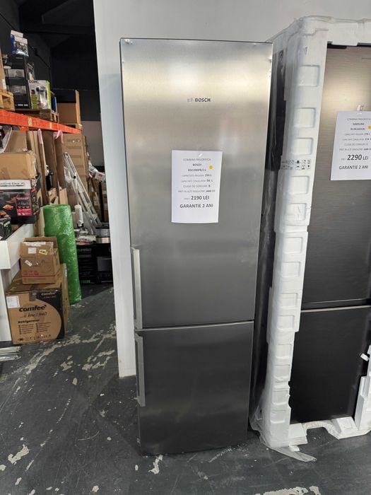 Combina Frigorifica Bosch, 388L, Seria 6, GARANTIE 2 ANI