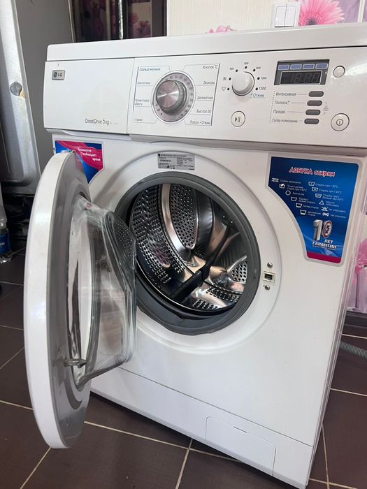 Стиральная машинка Direct Drive марка LG