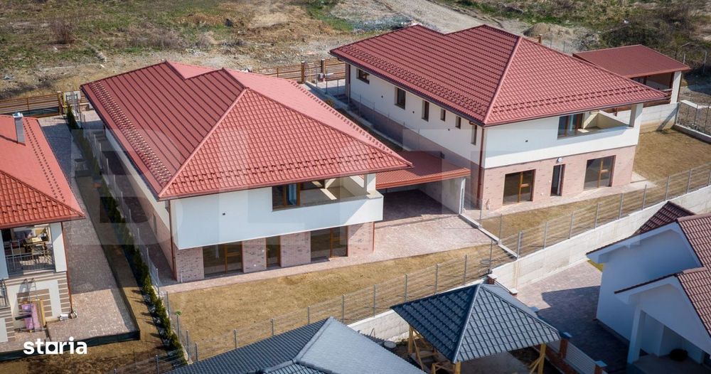 Casa premium D+P, 194.71 mp, teren 555 mp, garaj si terasa incalzita