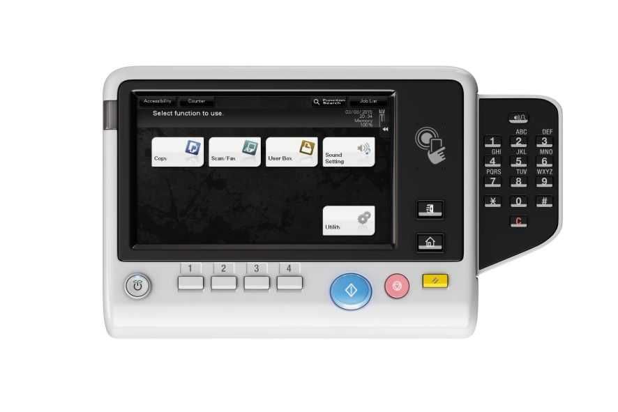Copiator Monocrom Multifunctional Konica Minolta Bizhub 367