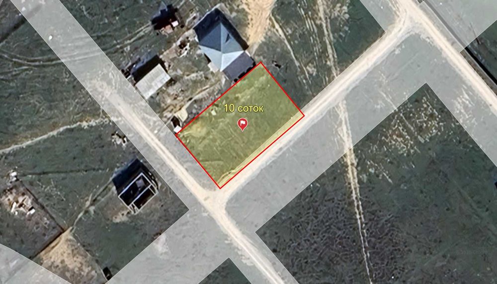 Идеальный участок 10 соток под строительство дома! мкр Бозарык