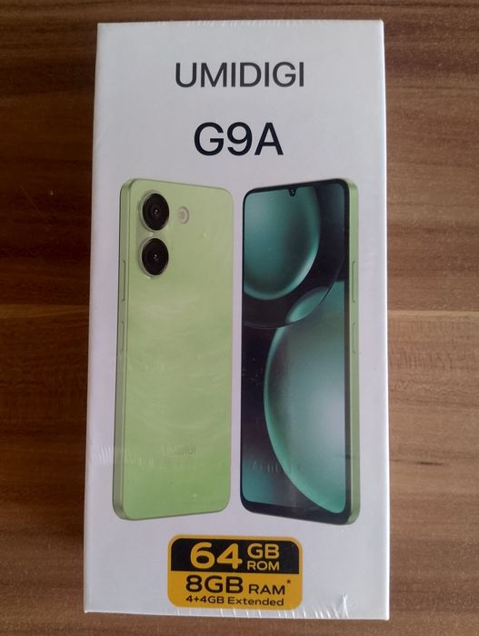 Смартфони UMIDIGI G9A и Item a50 черни.