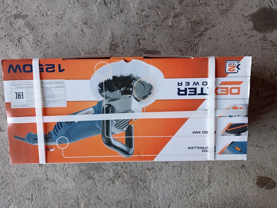 Полировальная машинка, новая