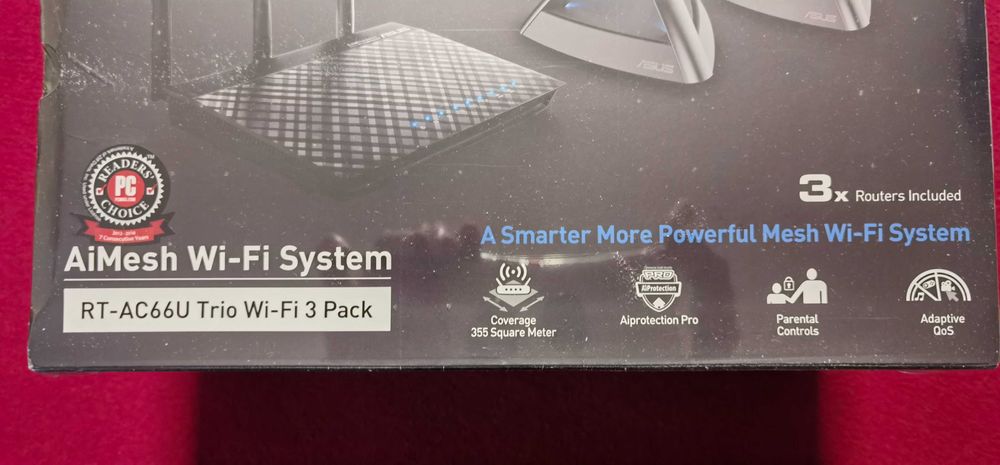 Чисто НОВ Asus Almech Trio Рутер RT-AC66U