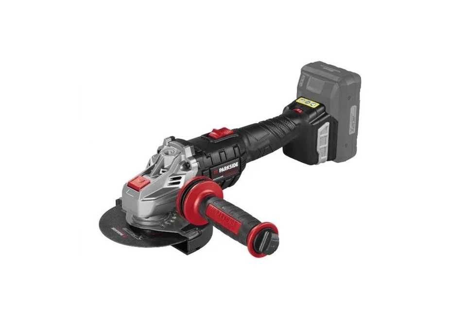 Polizor unghiular PARKSIDE Performance 20V fara acumulator fara incar.