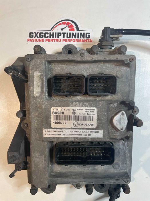Calculator motor ECU Iveco Eurocargo Tector 0281010253 4898111 edc7