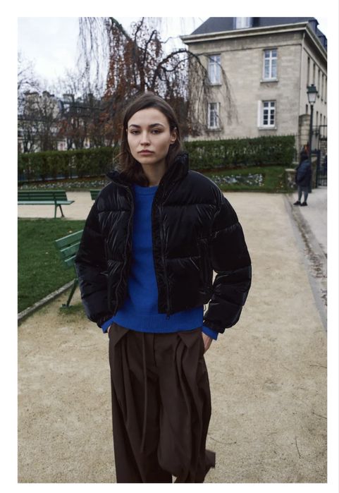 Пухено яке Zara.