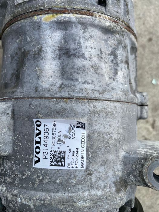 Compresor de clima Volvo XC60 V60 V60CC S60 V90 V90CC XC40 2018+ 31449067 36011415 36010449