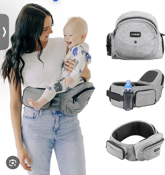 Нова Tushbaby бебешка седалка раница за носене на бебе