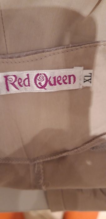 Дамски панталон от памучен сатен