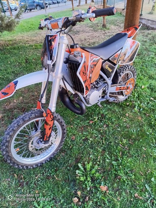 KTM SX 65 кубика, 2T – състезателен кросов мотор + комплект детска екипировка,Dh,