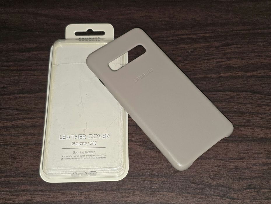 Husa piele originala Samsung Leather Cover Galaxy S10 G973