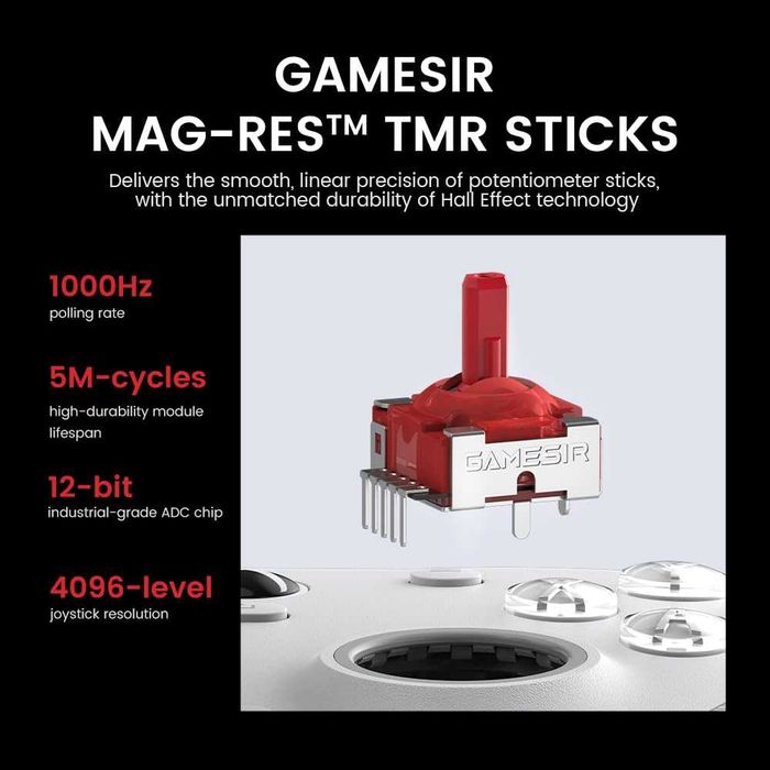 Безжичен контролер GameSir G7 Pro със зарядна станция (Нов)