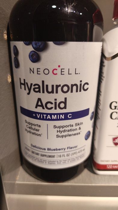 жидкая гиалуроновая кислота с витамином C, с ягодным вкусом, 473 мл