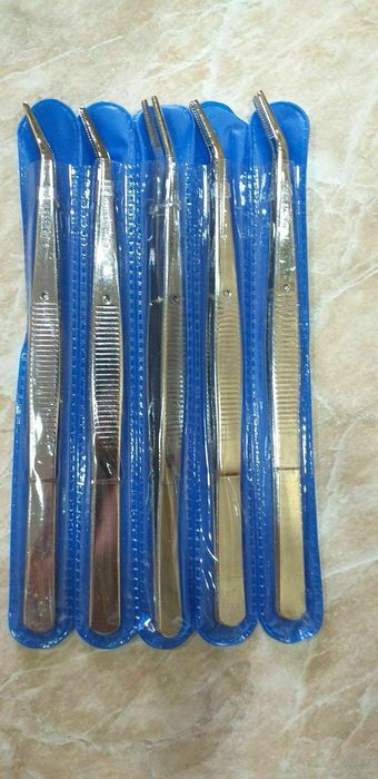 Пинцет косой. 16см.Производство Пакистан.