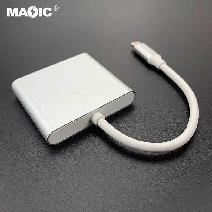 Високоскорстен 4К USB C ХЪБ за Macbook Apple и други компютри HDMI hub
