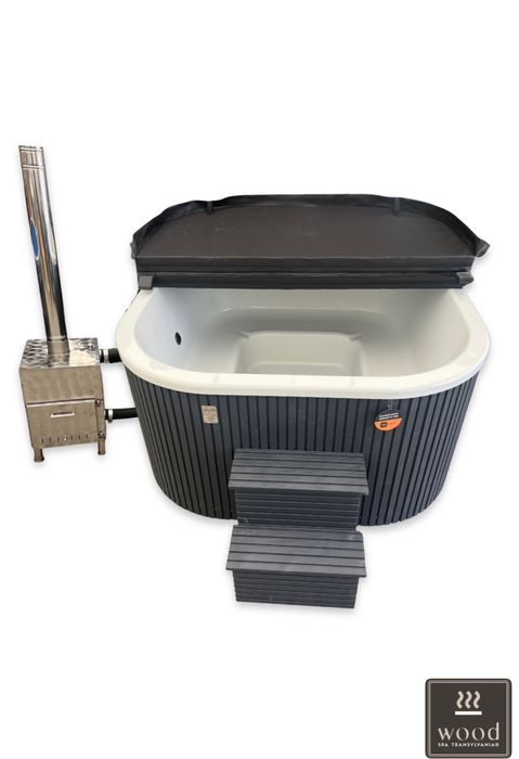 Ciubar Patrat 200*200 cm PREMIUM + Capac Termoizolat CADOU - Wood Spa